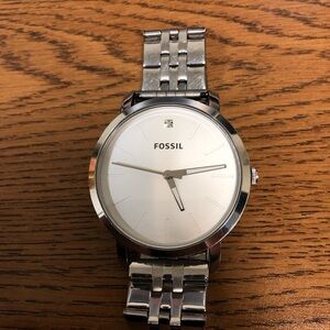 Fossil Men's Silver Watch